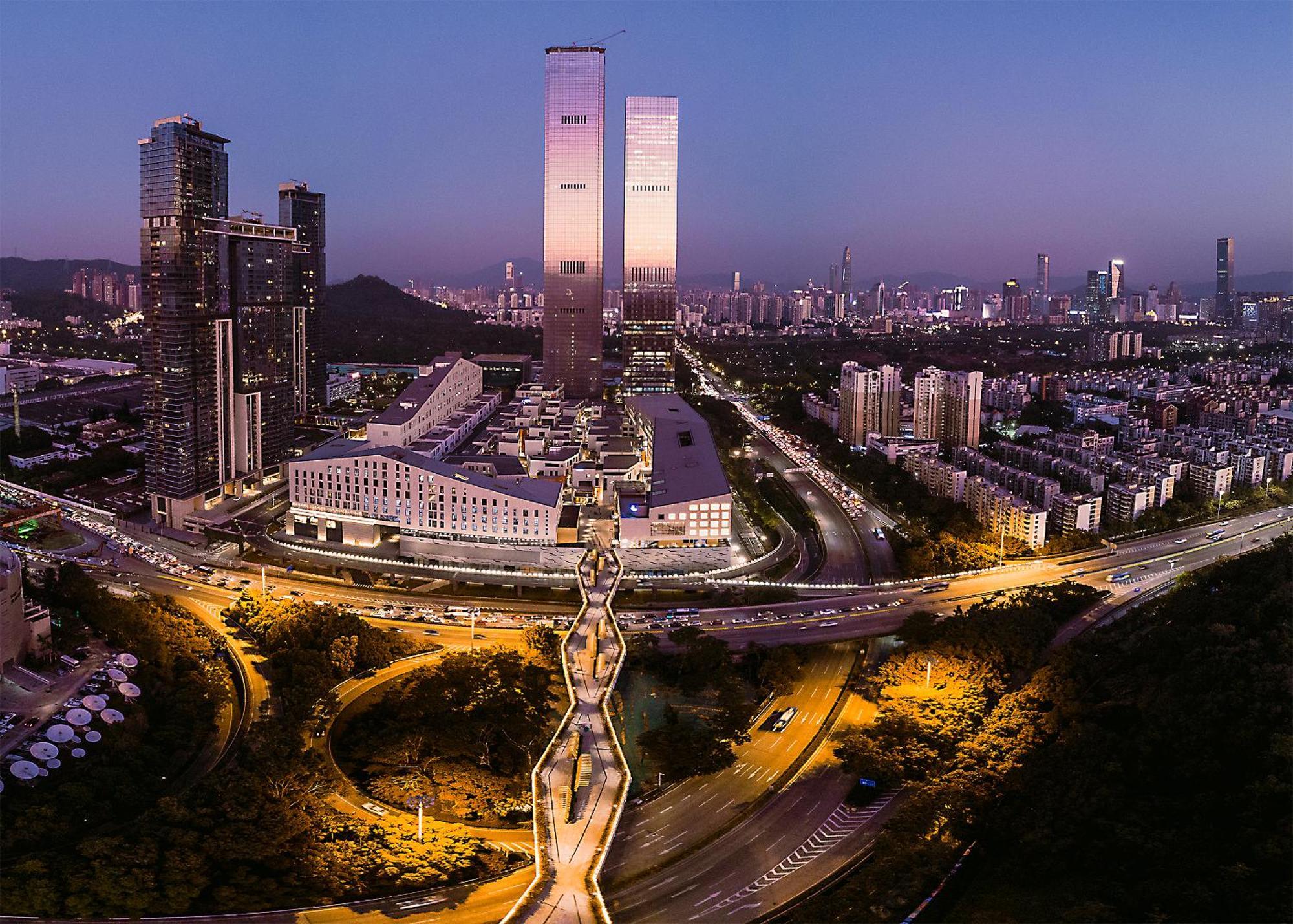 Golden Central Hotel Serviced Residence-Xin Hao E Du Šen-čen Exteriér fotografie
