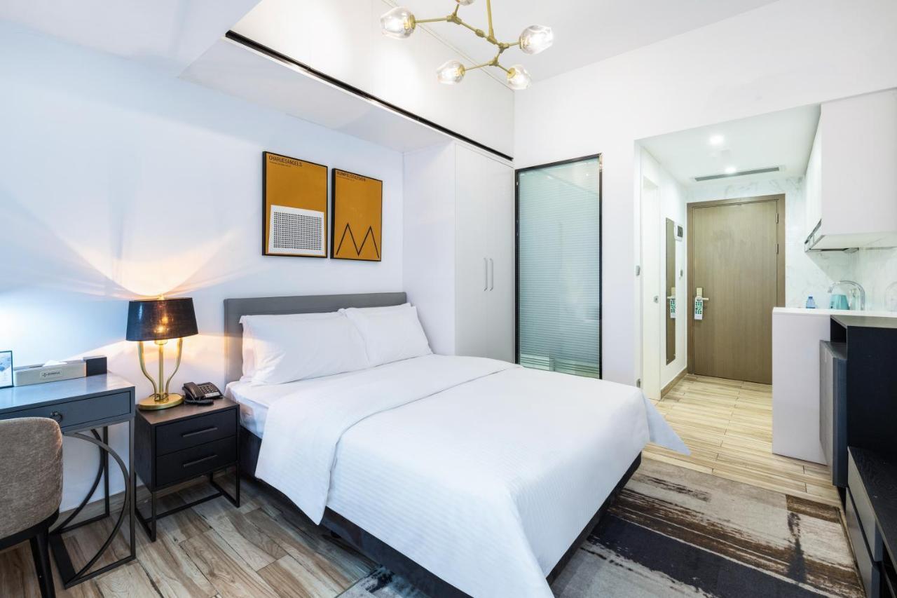 Golden Central Hotel Serviced Residence-Xin Hao E Du Šen-čen Exteriér fotografie