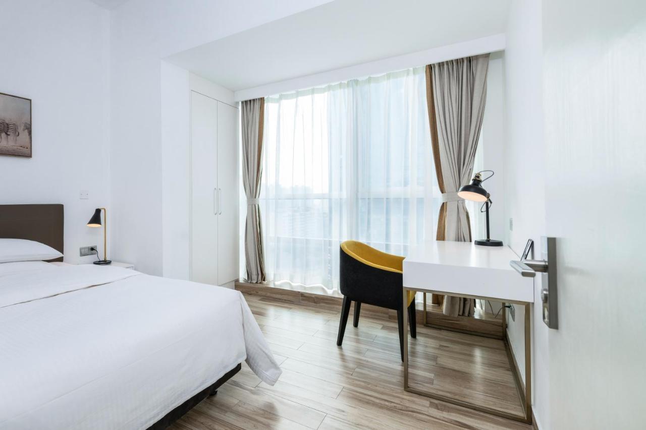 Golden Central Hotel Serviced Residence-Xin Hao E Du Šen-čen Exteriér fotografie
