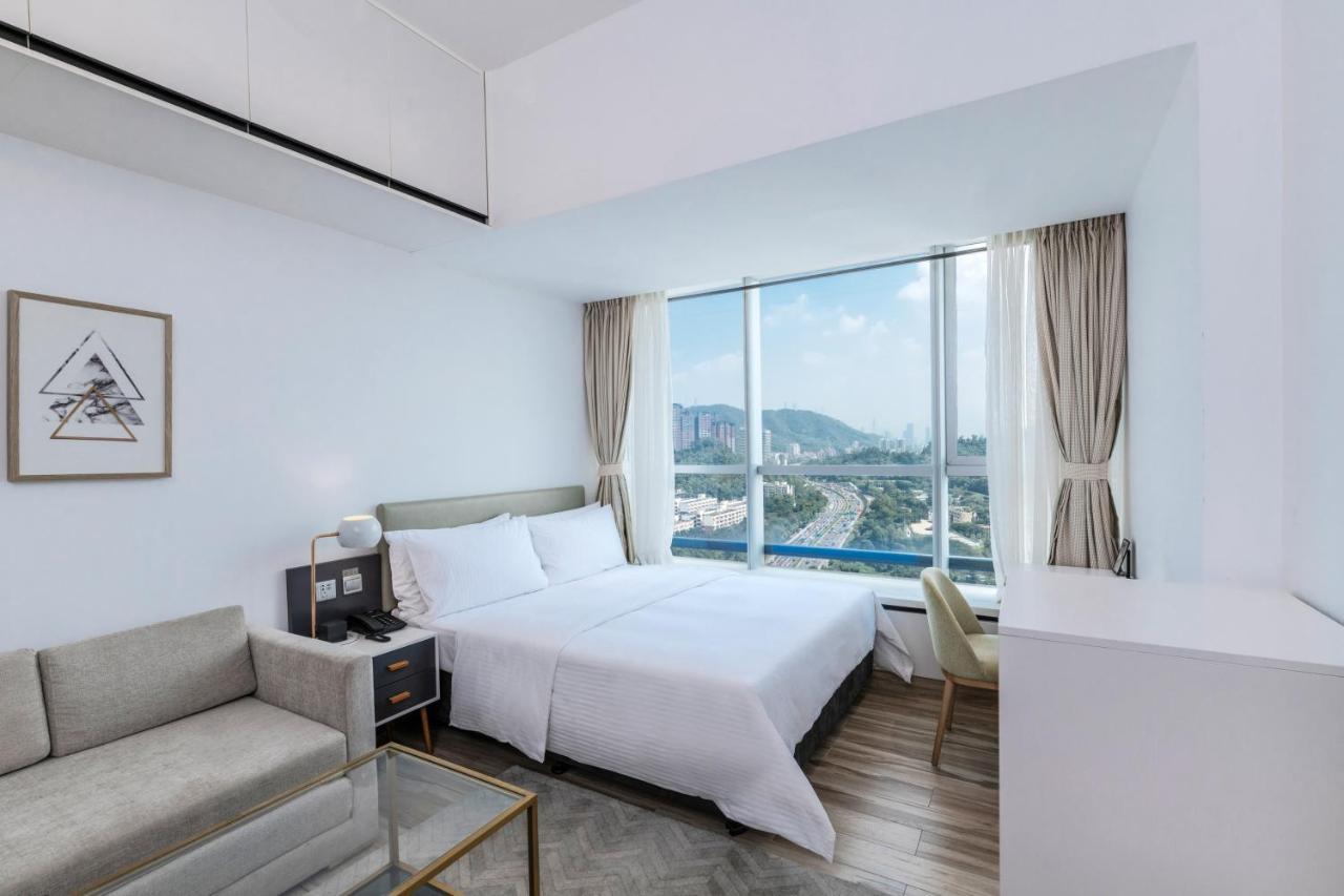 Golden Central Hotel Serviced Residence-Xin Hao E Du Šen-čen Exteriér fotografie