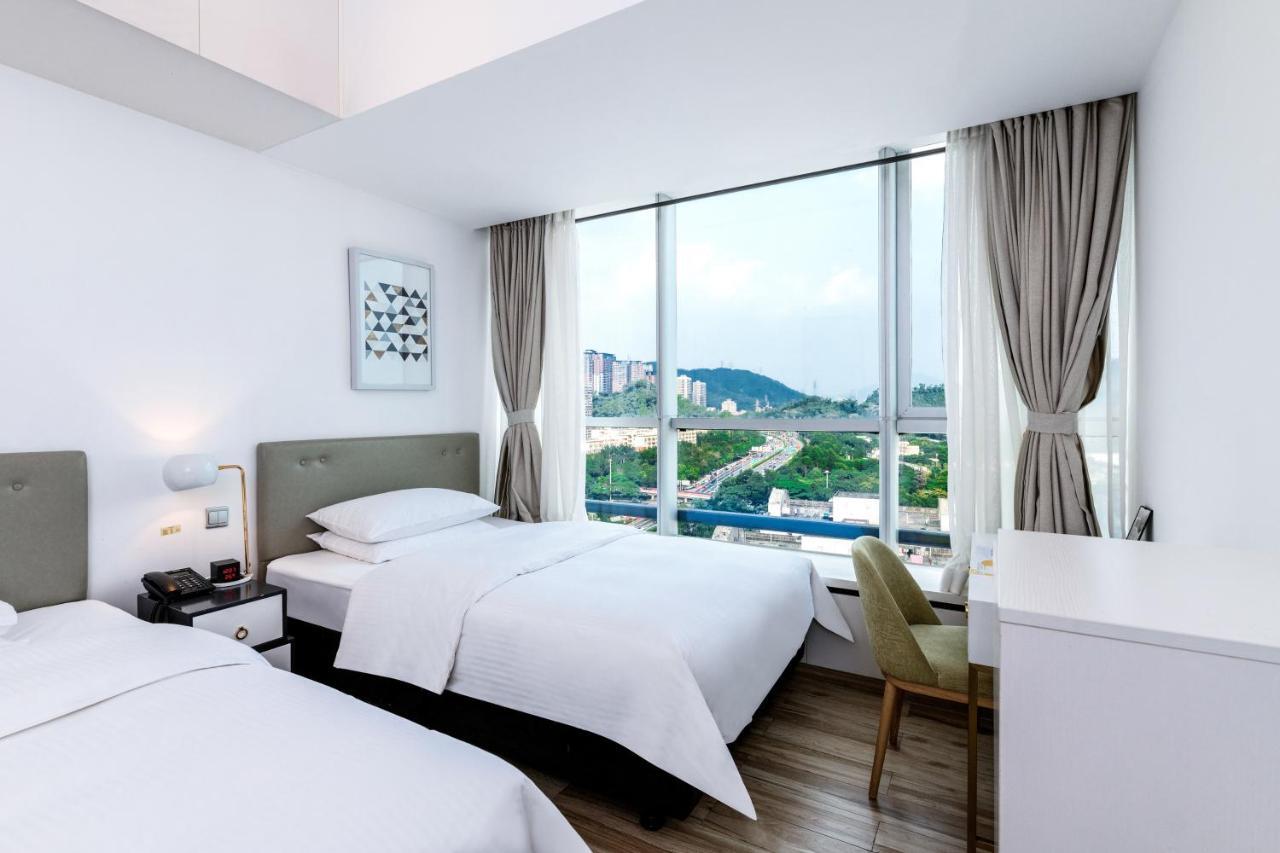 Golden Central Hotel Serviced Residence-Xin Hao E Du Šen-čen Exteriér fotografie
